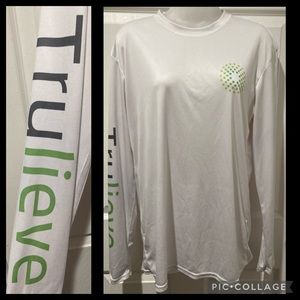 Trulieve long sleeve performance logo shirt